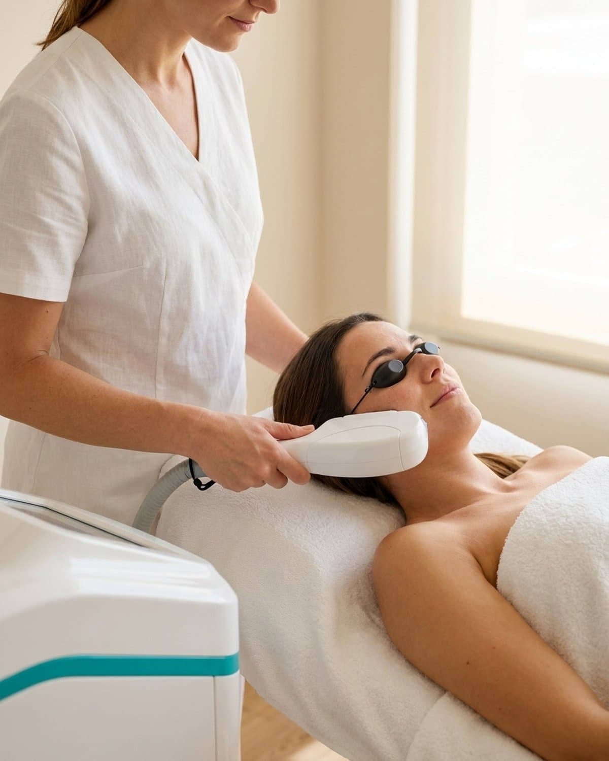 Tratamiento láser facial en Clínica Pura Vida — Valencia