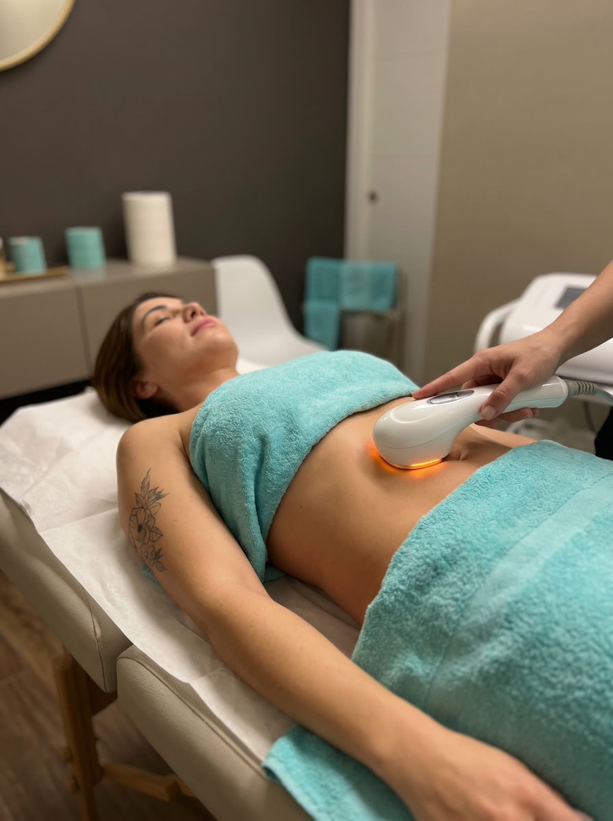 Radiofrecuencia corporal en abdomen — Clínica Pura Vida Valencia